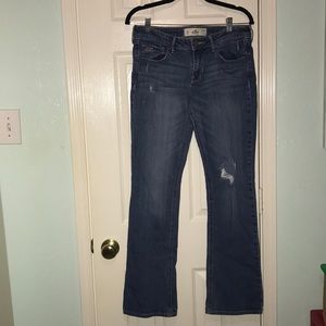 Distressed Hollister Jeans